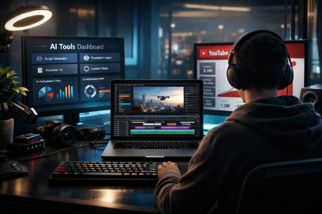 I Tried Faceless YouTube Automation with AI – My Results After 30 Days (2026) faceless youtube channel using ai automation workflow