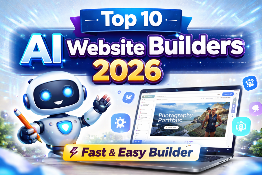 top ai website builder 2026 fast and easy website creation tools