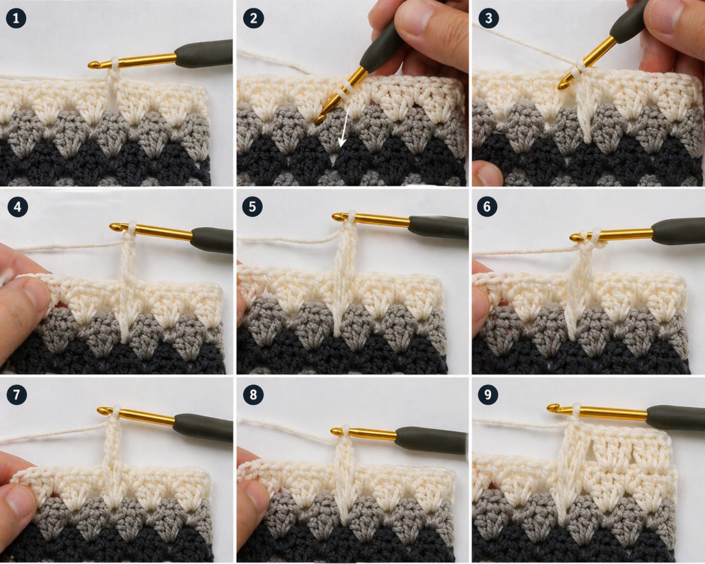 Apache Tears Crochet Pattern C2C textured blanket tutorial