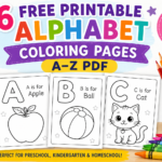 Free Printable Alphabet Coloring Pages