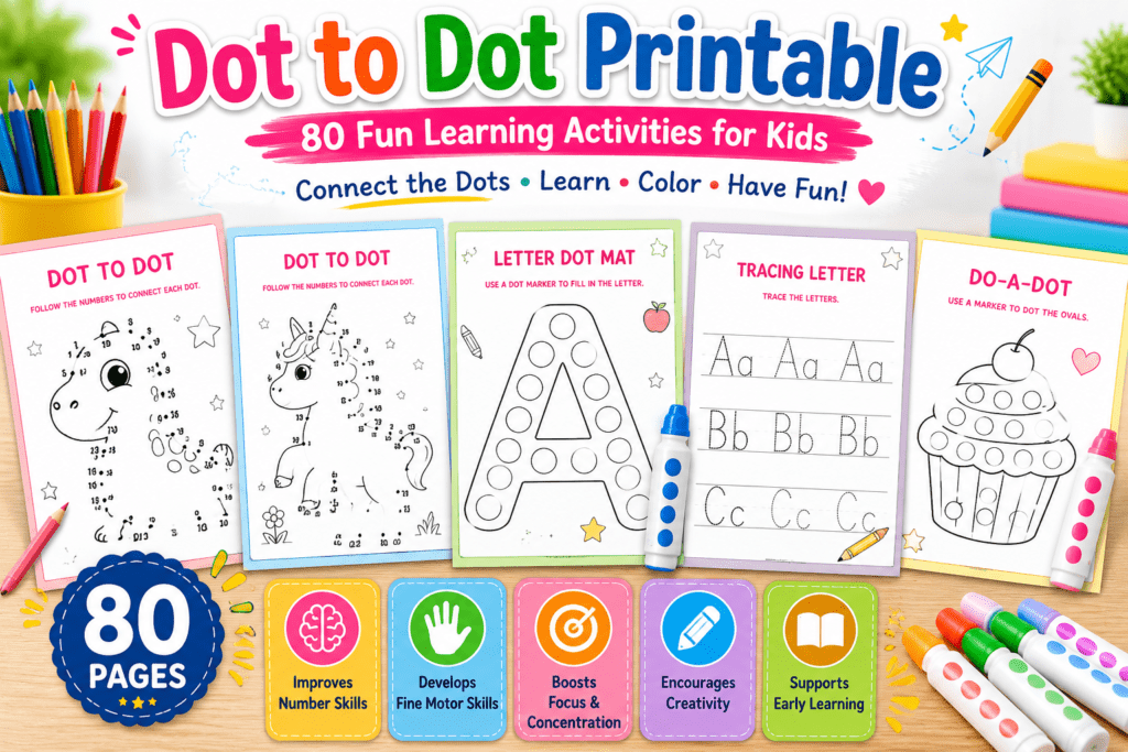 Dot to Dot Printable