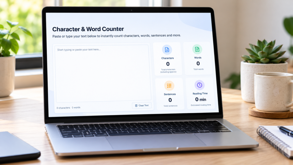 Character Counter Tool for checking text length online