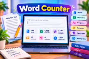 Free Word Counter – Count Words & Characters Online
