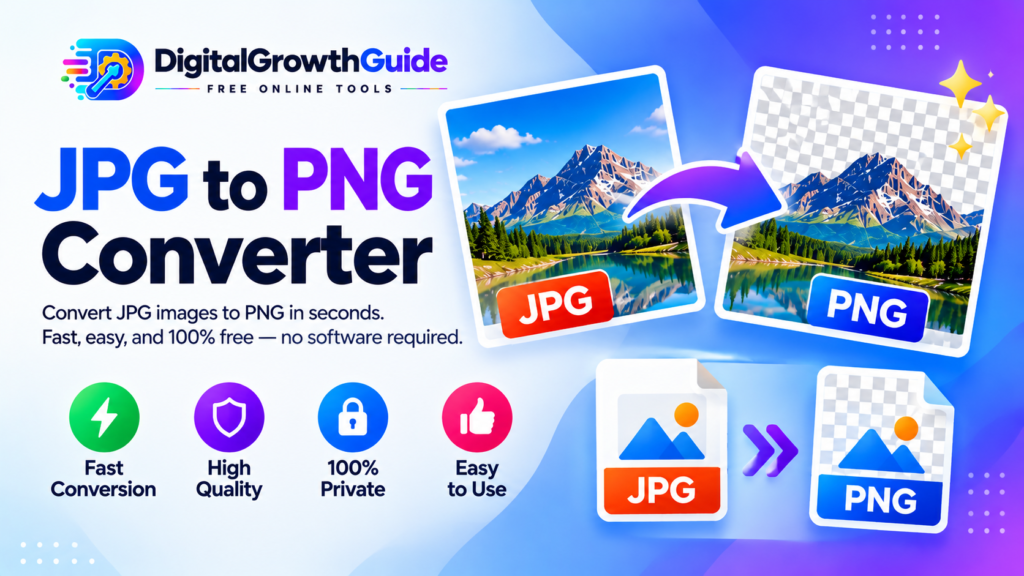 Free online JPG to PNG converter on DigitalGrowthGuide