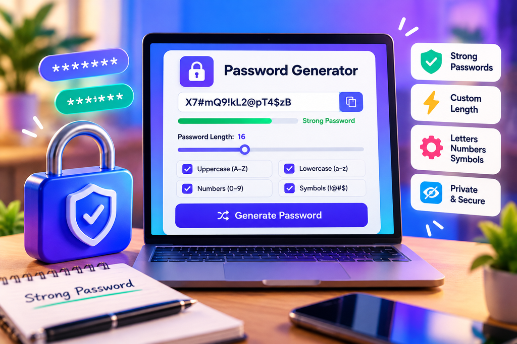 Free Password Generator – Create Strong Passwords