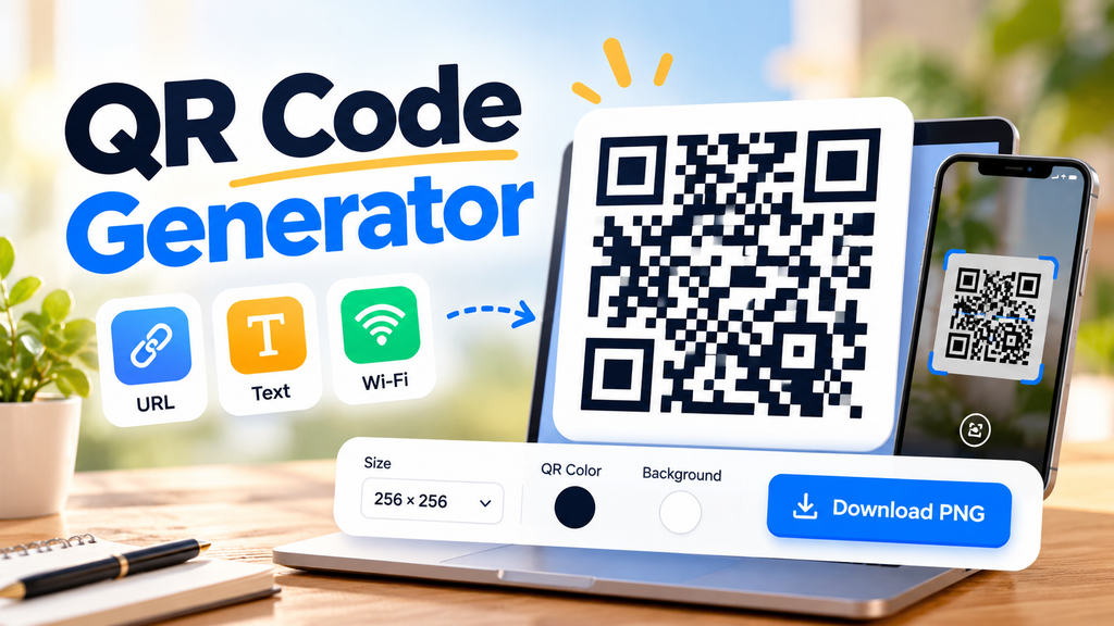 Free QR Code Generator – Create QR Codes Online Copy title