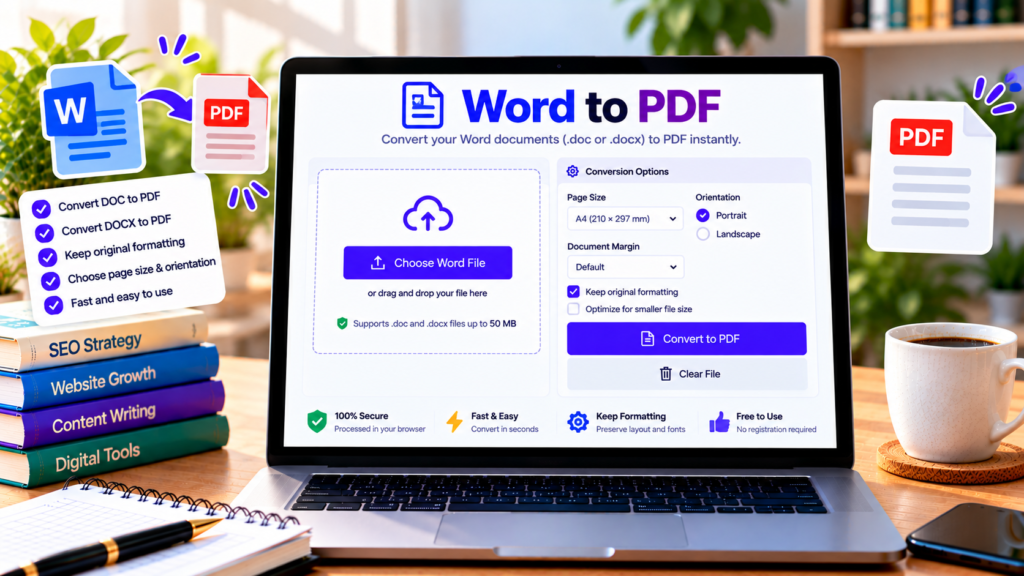 Word to PDF Converter Online – Free DOCX to PDF